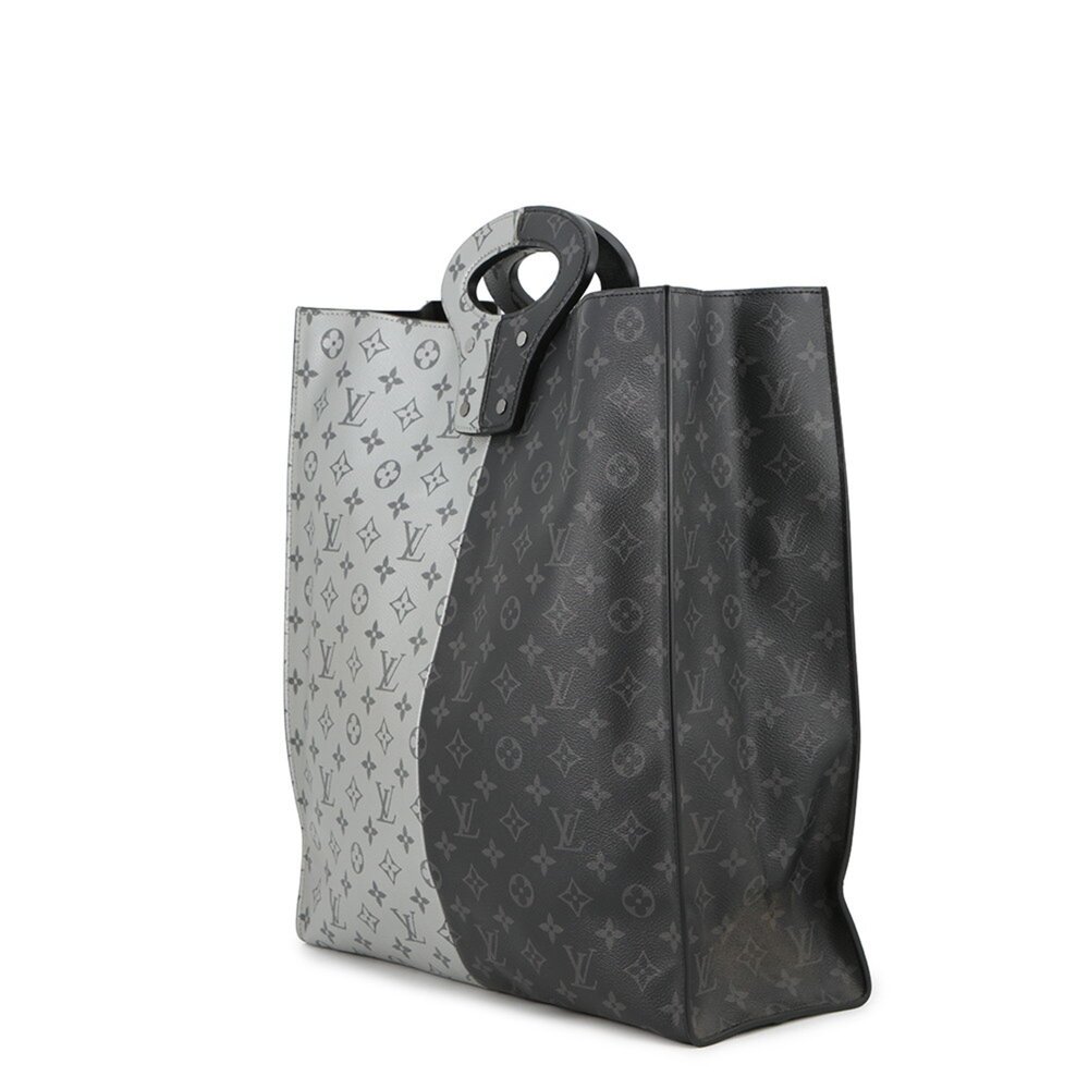 Louis Vuitton Monogram Eclipse Split Tote Bag M43… - image 2